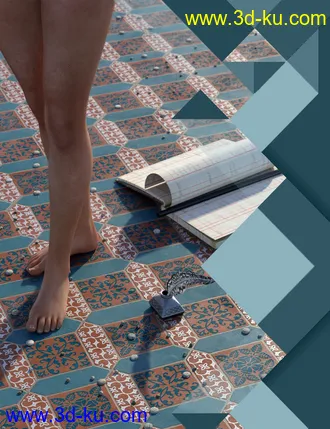 3D打印模型Medieval Inspired Floor Tile Shaders Vol 2的图片