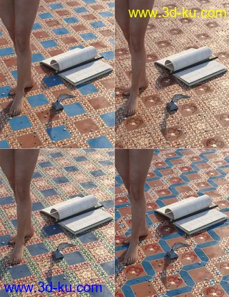 3D打印模型Medieval Inspired Floor Tile Shaders Vol 2的图片