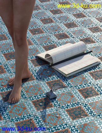 3D打印模型Medieval Inspired Floor Tile Shaders Vol 2的图片