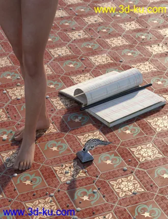 3D打印模型Medieval Inspired Floor Tile Shaders Vol 2的图片