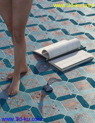 3D打印模型Medieval Inspired Floor Tile Shaders Vol 2的图片