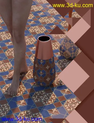 3D打印模型Medieval Inspired Floor Tile Shaders Vol 3的图片