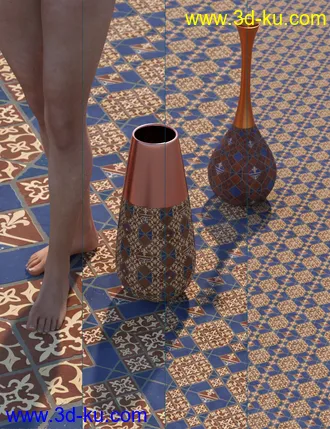 3D打印模型Medieval Inspired Floor Tile Shaders Vol 3的图片