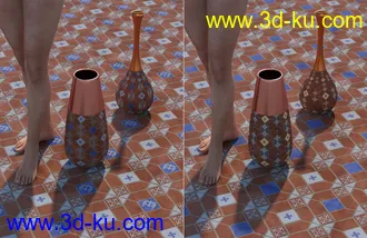 3D打印模型Medieval Inspired Floor Tile Shaders Vol 3的图片