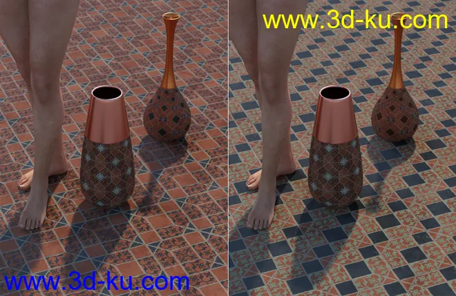 Medieval Inspired Floor Tile Shaders Vol 3模型的图片6