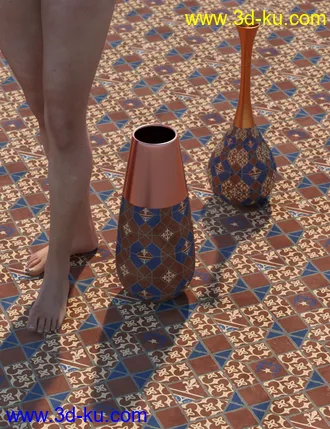 3D打印模型Medieval Inspired Floor Tile Shaders Vol 3的图片