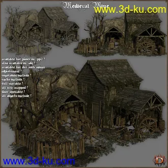 3D打印模型Medieval Mine的图片