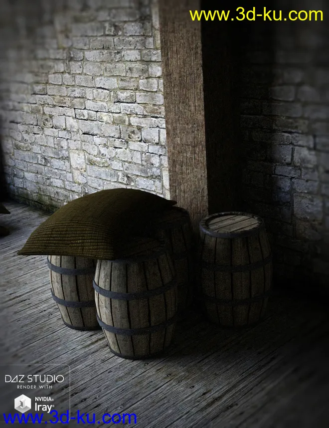 Medieval Storage Room模型的图片3