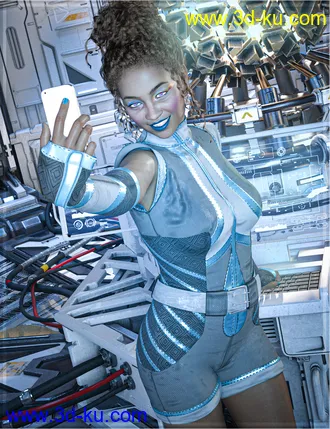 3D打印模型Melya for Genesis 8 Female的图片