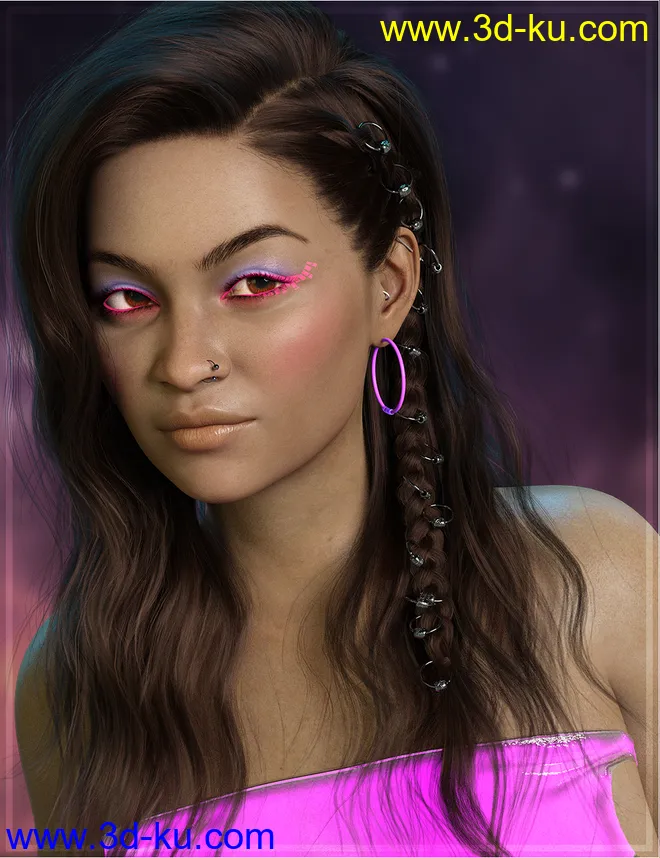 Melya for Genesis 8 Female模型的图片4