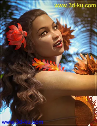 3D打印模型Melya for Genesis 8 Female的图片