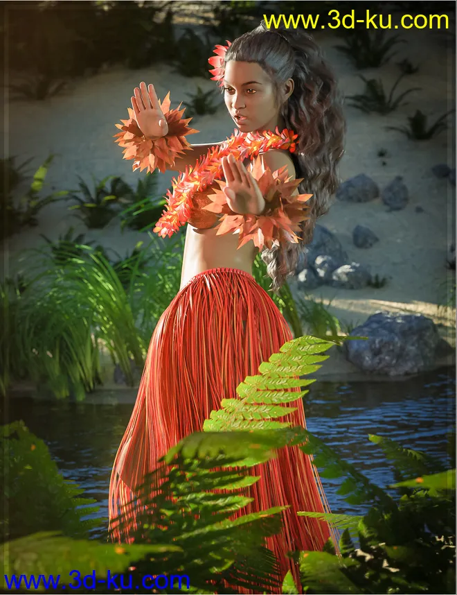 Melya for Genesis 8 Female模型的图片7