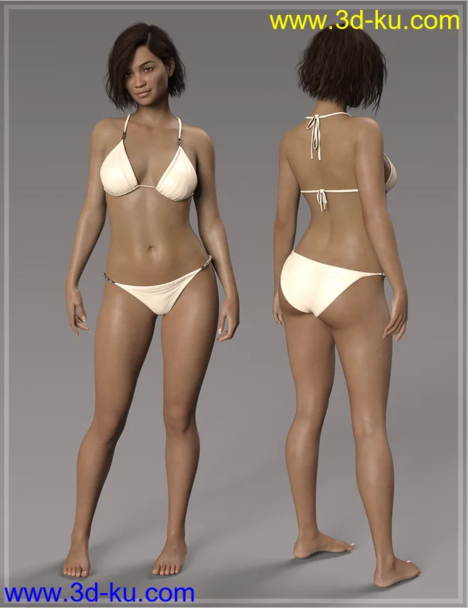 Melya for Genesis 8 Female模型的图片11