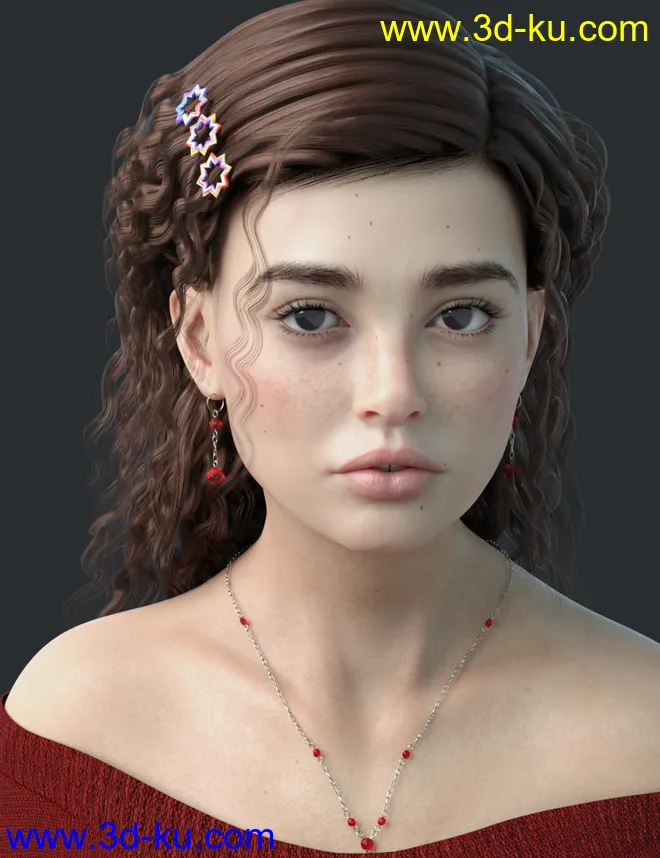Memphis HD for Genesis 8 Female模型的图片2