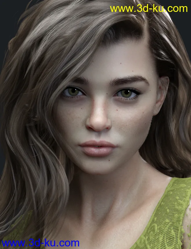 Memphis HD for Genesis 8 Female模型的图片3