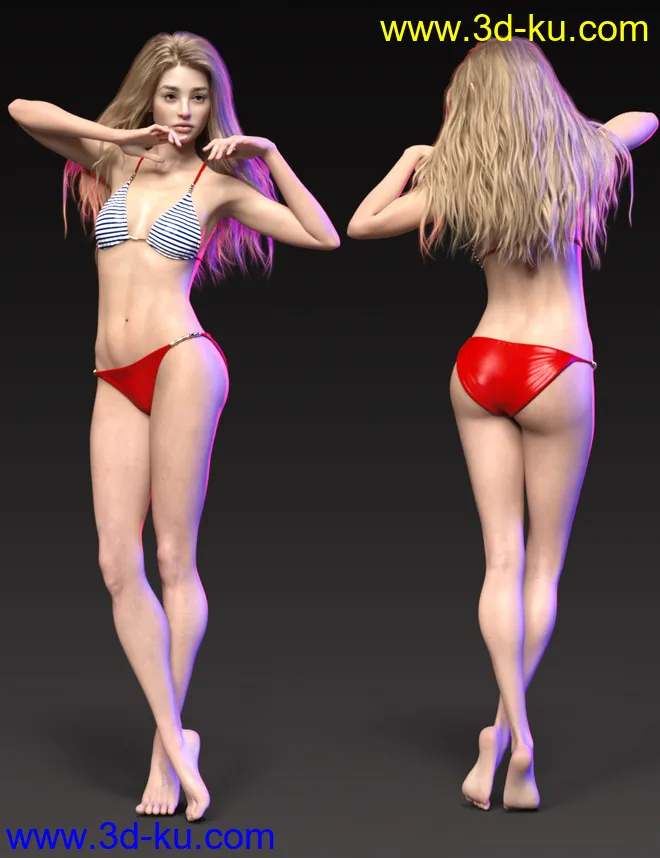 Memphis HD for Genesis 8 Female模型的图片7