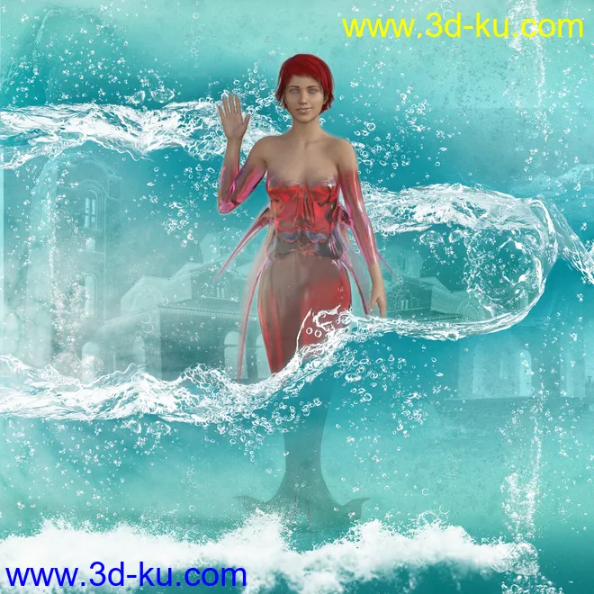 Mermaid Creator for G8F模型的图片1