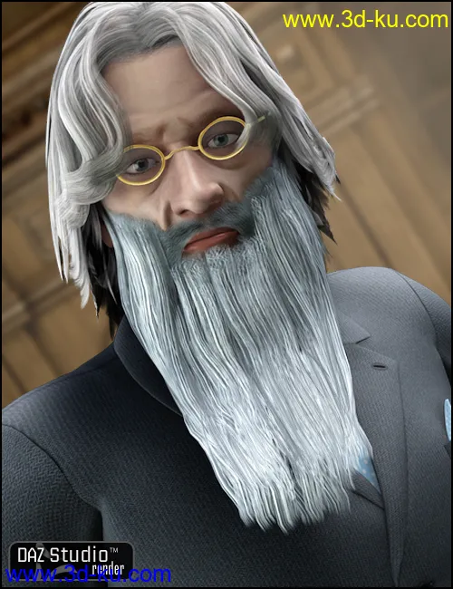 Michael 4 Long Beard模型的图片1