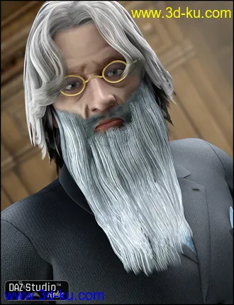 3D打印模型Michael 4 Long Beard的图片