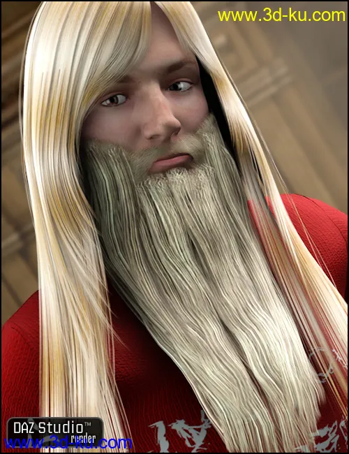 Michael 4 Long Beard模型的图片3