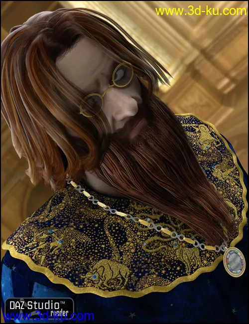 Michael 4 Long Beard模型的图片5