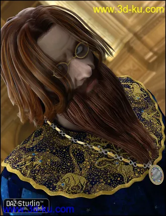 3D打印模型Michael 4 Long Beard的图片