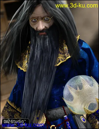 3D打印模型Michael 4 Long Beard的图片