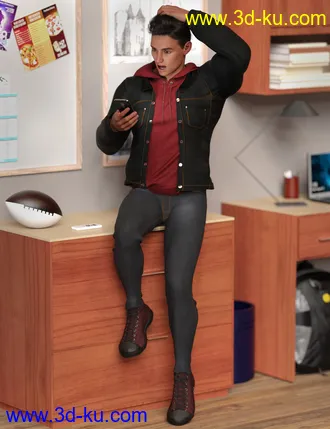 3D打印模型Michael 8.1 Campus Life Bundle的图片