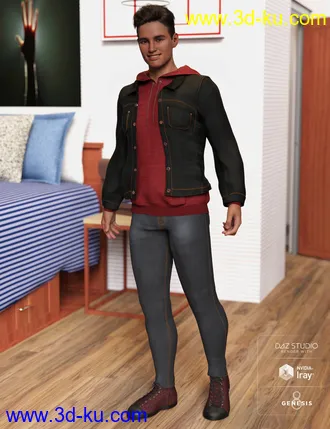 3D打印模型Michael 8.1 Campus Life Bundle的图片