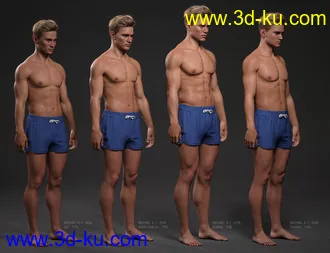 3D打印模型Michael 8.1 Campus Life Bundle的图片