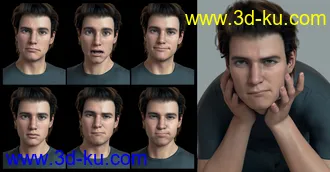3D打印模型Michael 8.1 Campus Life Bundle的图片