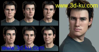 3D打印模型Michael 8.1 Campus Life Bundle的图片