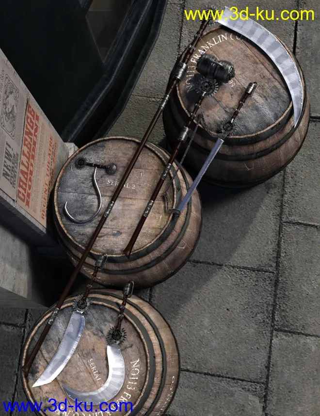 Midnight Reaper Weapons Collection模型的图片1