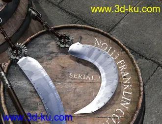 3D打印模型Midnight Reaper Weapons Collection的图片