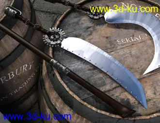 3D打印模型Midnight Reaper Weapons Collection的图片