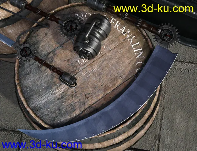 Midnight Reaper Weapons Collection模型的图片5