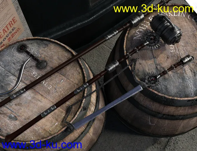 Midnight Reaper Weapons Collection模型的图片6