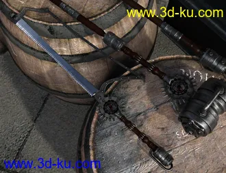 3D打印模型Midnight Reaper Weapons Collection的图片