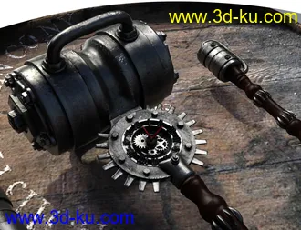 3D打印模型Midnight Reaper Weapons Collection的图片