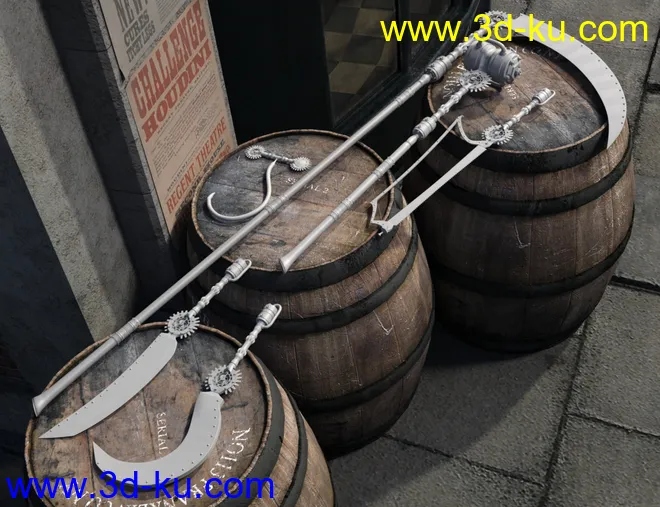 Midnight Reaper Weapons Collection模型的图片10