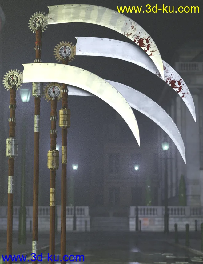 Midnight Reaper Weapons Collection模型的图片12