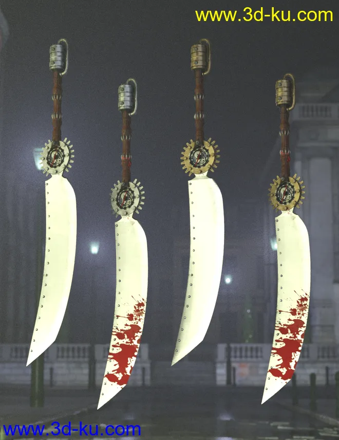Midnight Reaper Weapons Collection模型的图片13