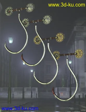 3D打印模型Midnight Reaper Weapons Collection的图片