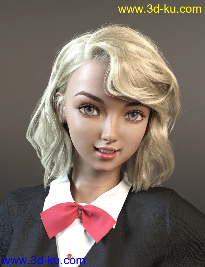 Midori for Genesis 8 Female模型的图片3