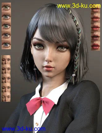3D打印模型Midori for Genesis 8 Female的图片