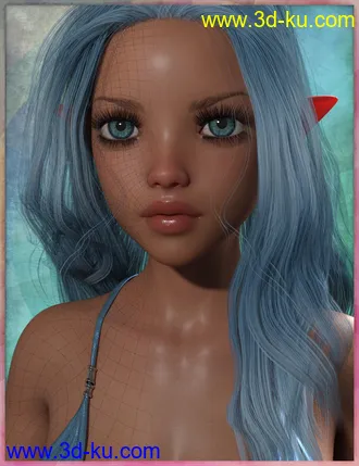 3D打印模型Mika 8 Enhanced Morphs Resource Kit for Genesis 8 Female的图片