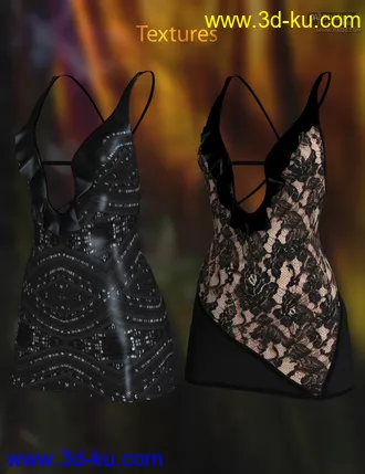 3D打印模型Mila Dress for Genesis 2 Female(s)的图片