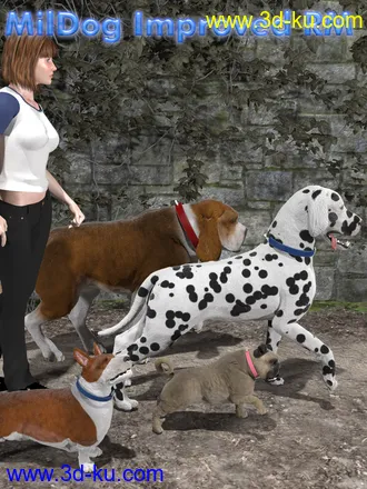 3D打印模型Mildog Improved Remapped的图片