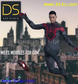 3D打印模型Miles Morales For G8M的图片