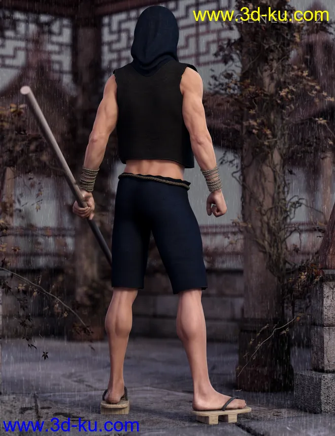 Min Woo for Genesis 2 Male(s)模型的图片3